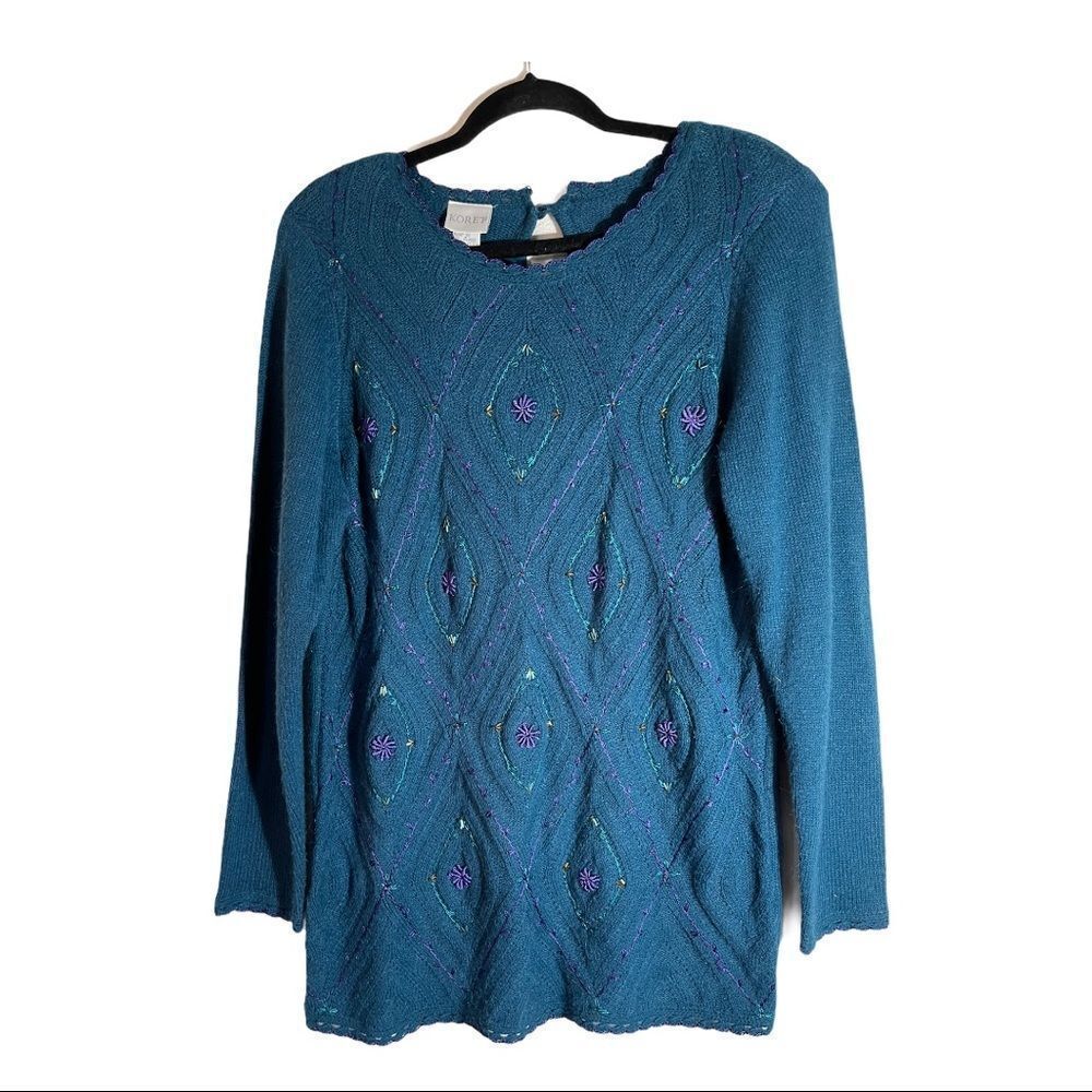 Vintage‎ Koret Embroidered Sweater